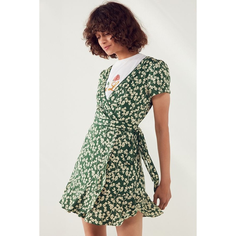 Urban Outfitters Kimchi Blue Rita Wrap Dress